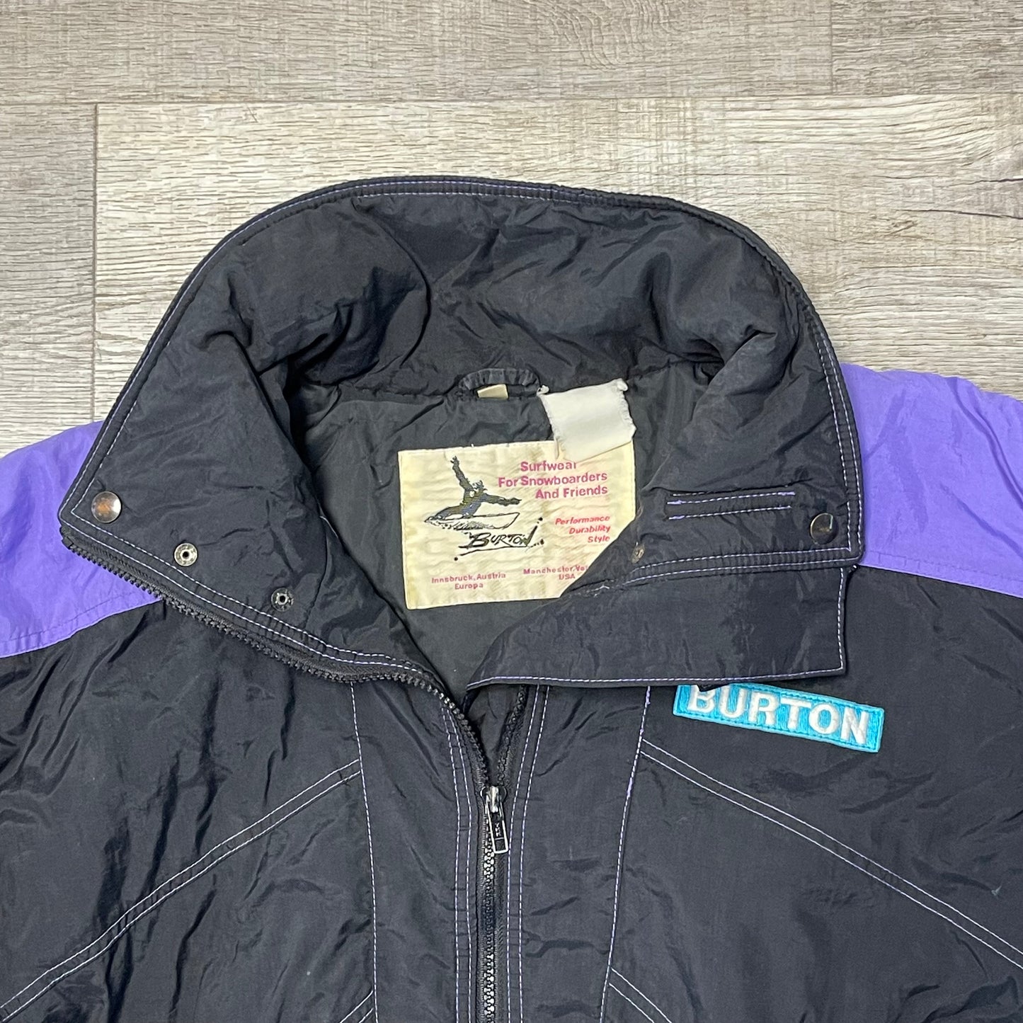 Vintage 1980s Burton Ski Jacket Size Medium