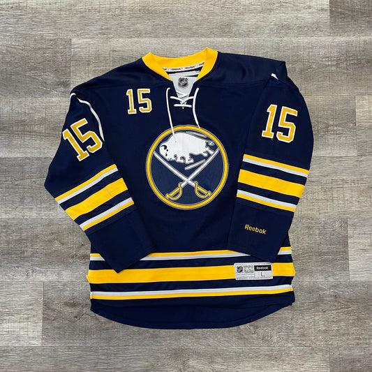 Vintage NHL Jack Eichel Buffalo Sabres Reebok Jersey Size Large