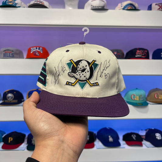 Vintage 1990s NHL Anaheim Ducks Snap Back