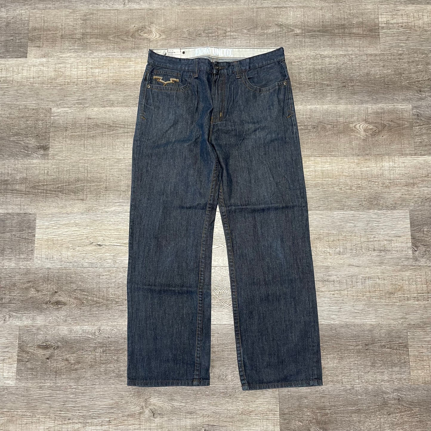 Vintage Y2K Ecko Unltd. Denim Blue Jeans Size 38x44