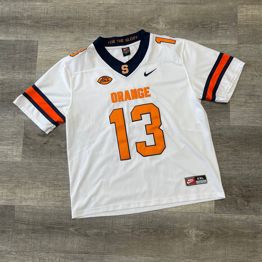 Vintage 2000s Syracuse Orangemen Nike Jersey Size XXL