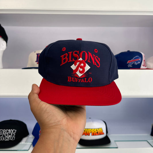 Vintage 1990s Buffalo Bisons MiLB Twill Snap Back