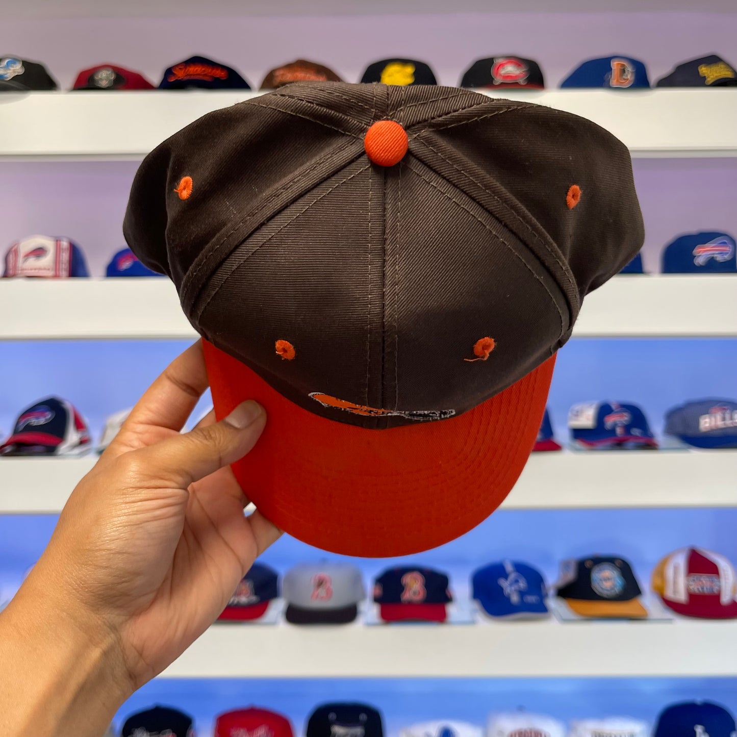 Vintage 1990s Cleveland Browns Twill Snap Back