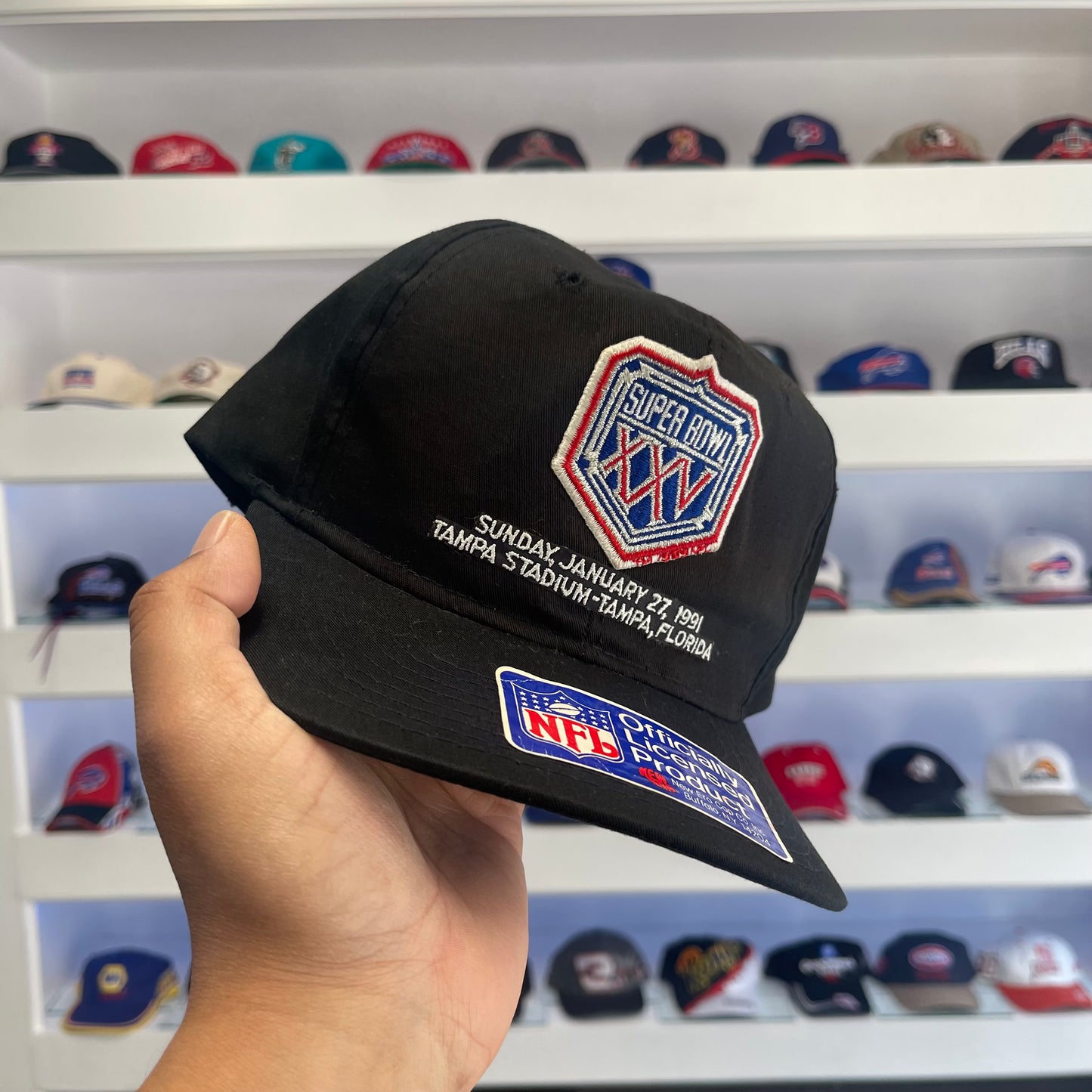 Vintage 1991 Buffalo Bills Super Bowl XXV Twill Snap Back