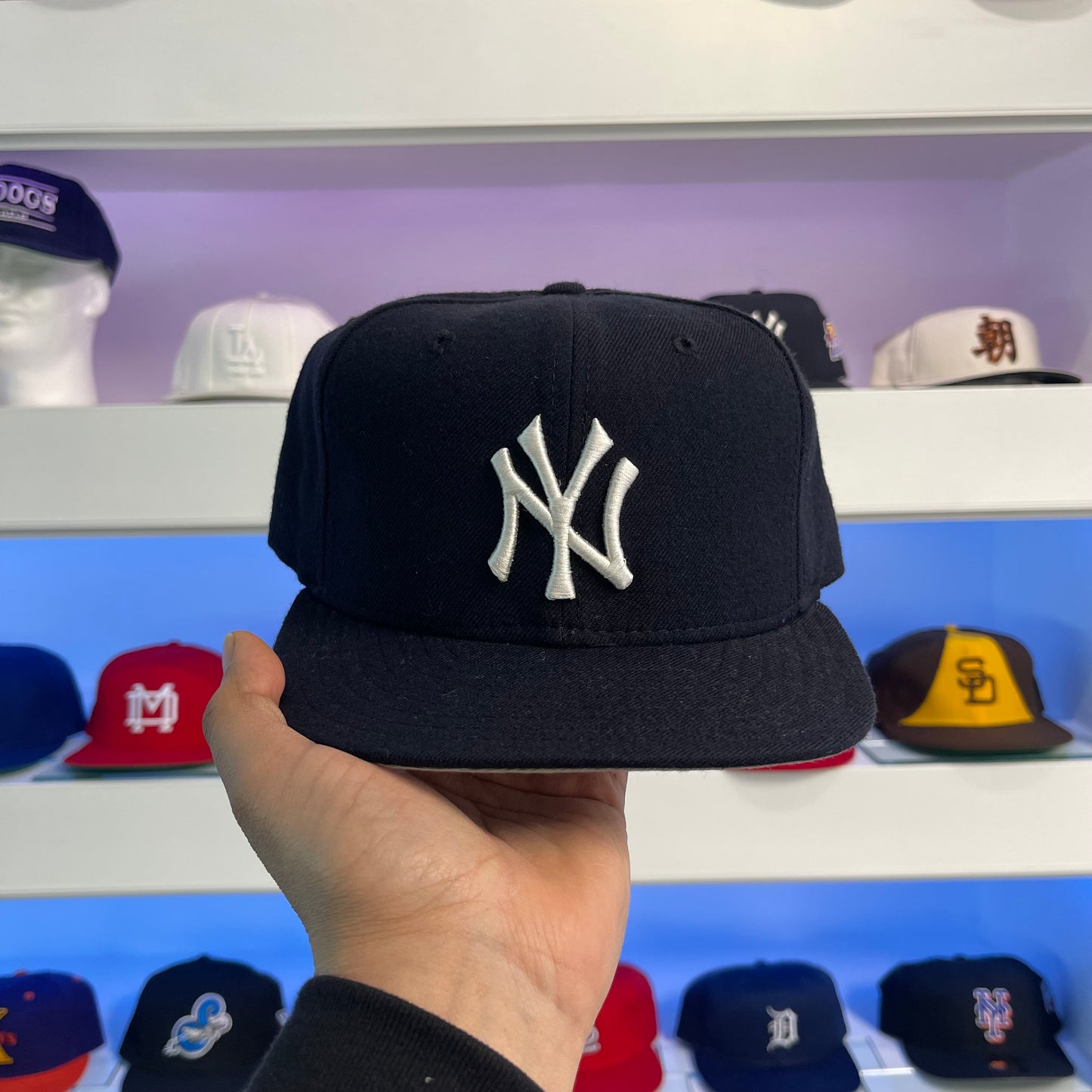 Vintage New York Yankees 59fifty New Era Fitted Size 7 5/8