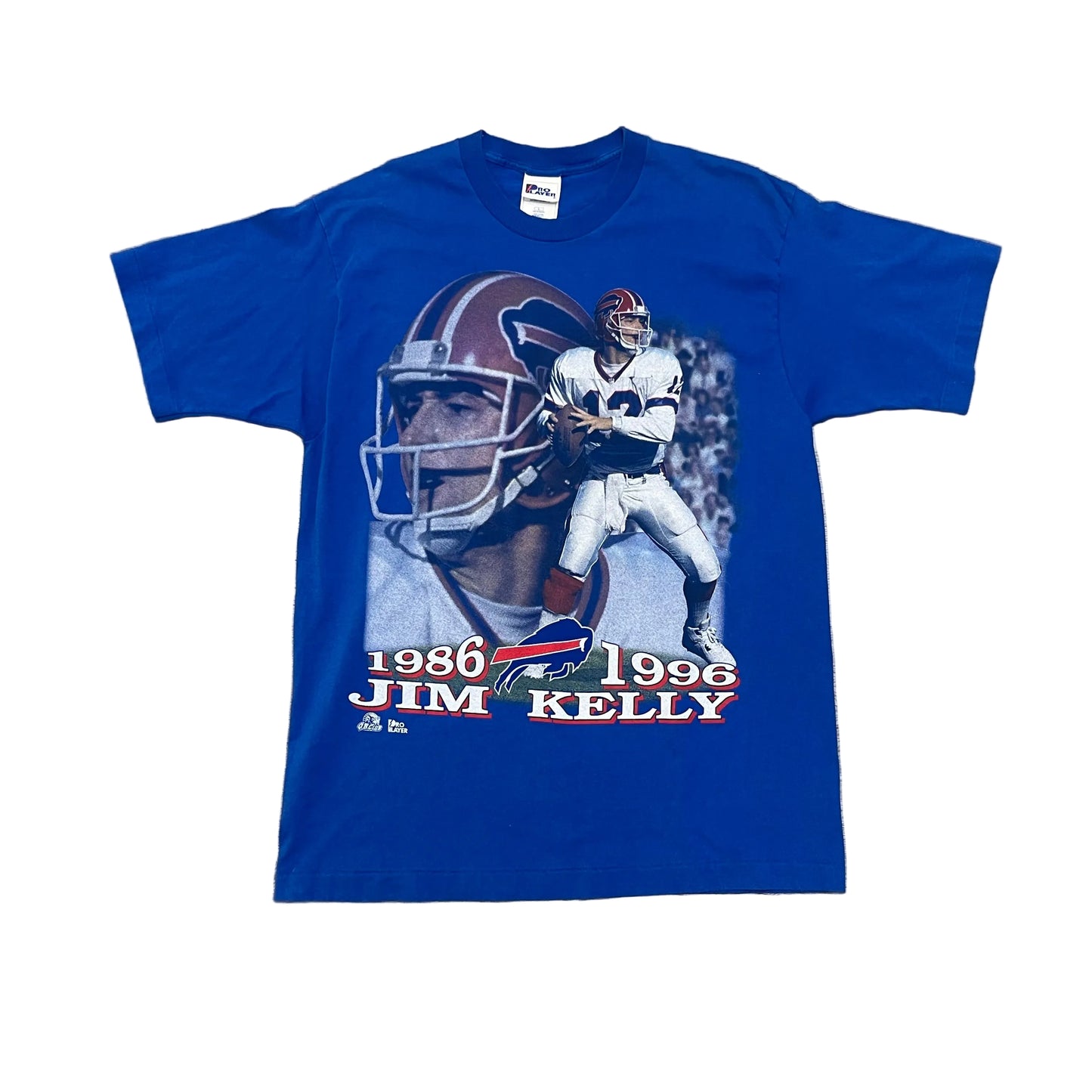Vintage 1996 Buffalo Bills Jim Kelly Pro Player Shirt Size XL