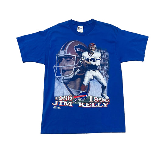 Vintage 1996 Buffalo Bills Jim Kelly Pro Player Shirt Size XL