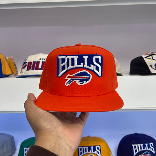 1990s Buffalo Bills Orange Wool Snap Back