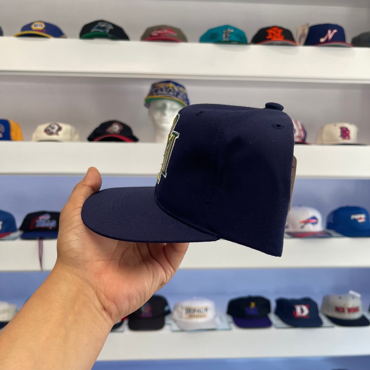 Vintage Milwaukee Brewers Kids Snap Back Dead Stock New