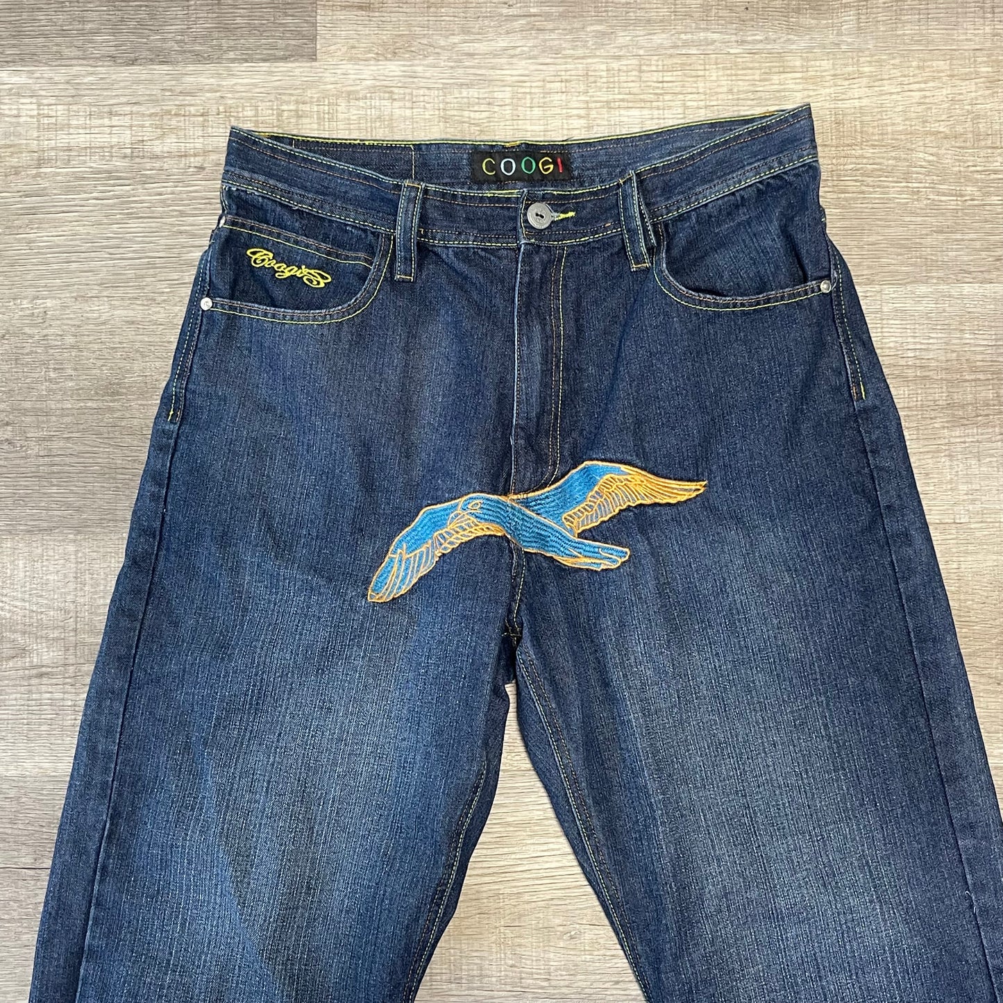 Coogi Jeans Embroidered y2k Denim Size 36x32