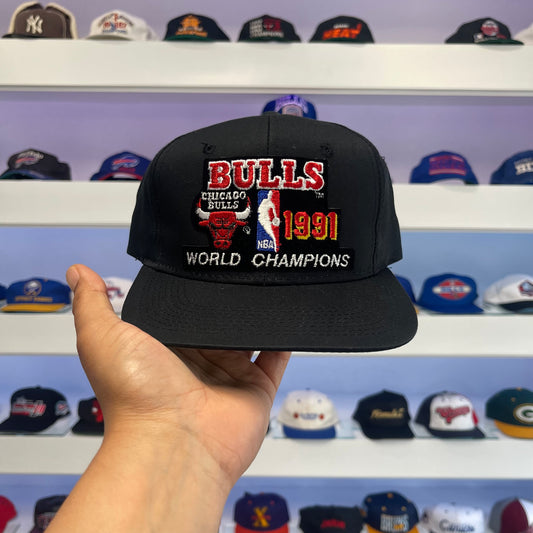 Vintage 1991 NBA Chicago Bulls Champions Sports Specialties Twill Snap Back