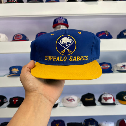 Vintage 1990s NHL Buffalo Sabres Twill Snap Back