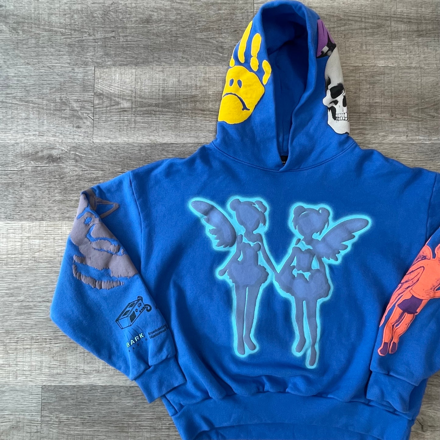 Drake FATD Blue Hoodie Size XL Blue For All The Dogs Big As The What Tour Merch Size Large