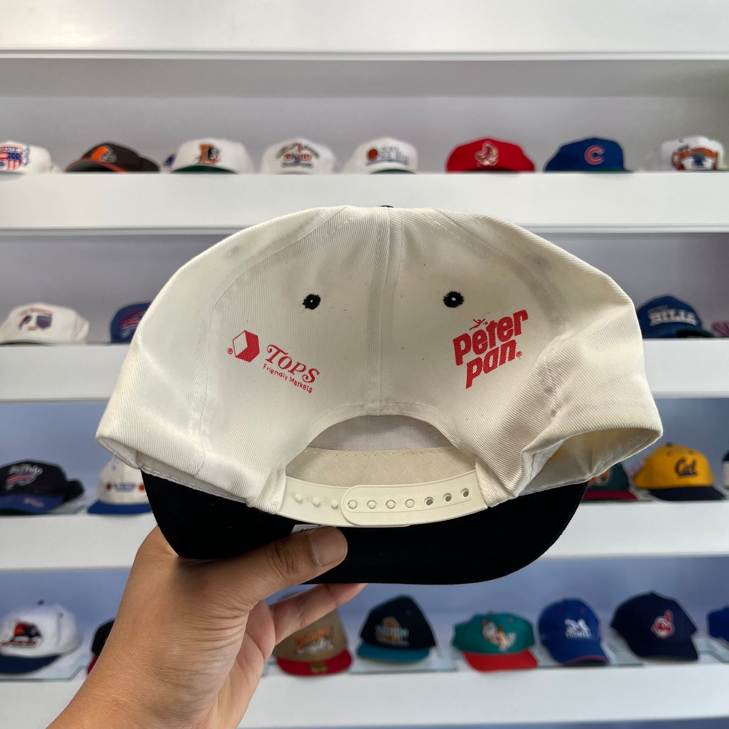 Vintage 1990s MiLB Buffalo Bisons Snap Back Sliding Logo