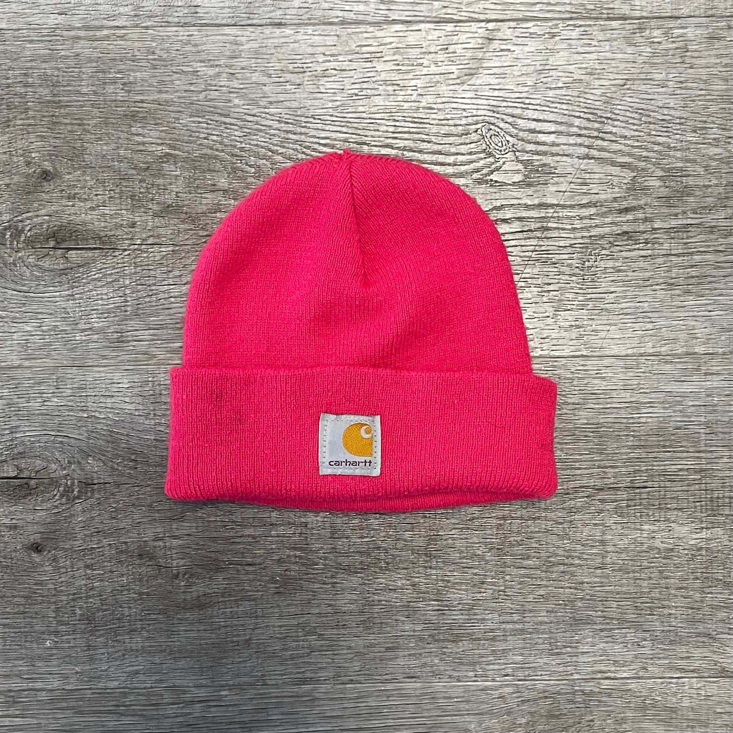 Vintage Pink Carhartt Knit Hat