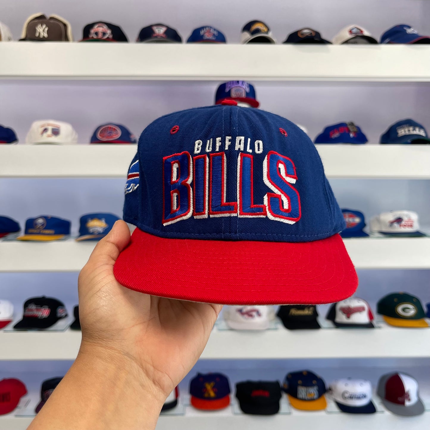 Vintage 1990s NFL Buffalo Bills Wool Snap Back
