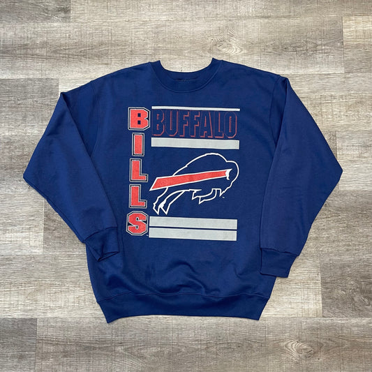 Vintage 1990s Buffalo Bills Sweatshirt Size XL