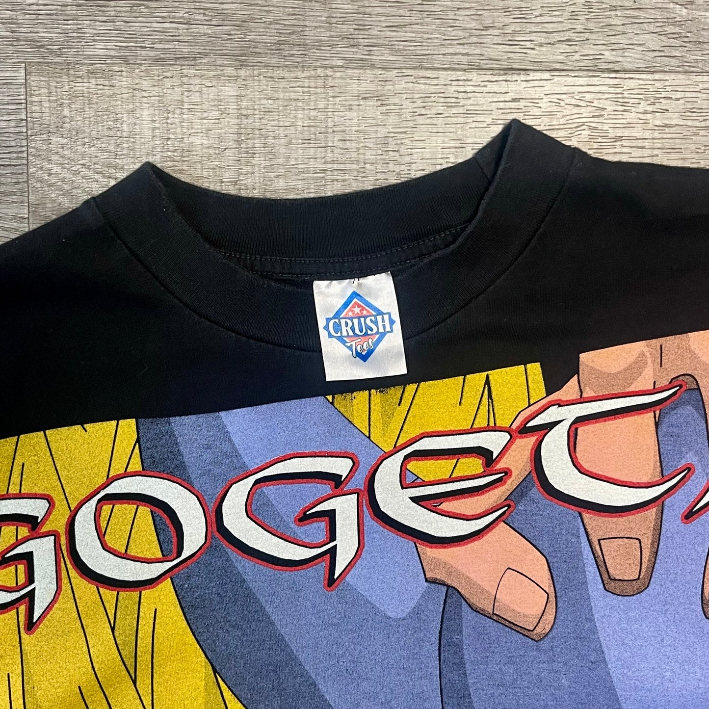 Vintage Dragon Ball Z Gogeta AOP Anime Shirt Size XL