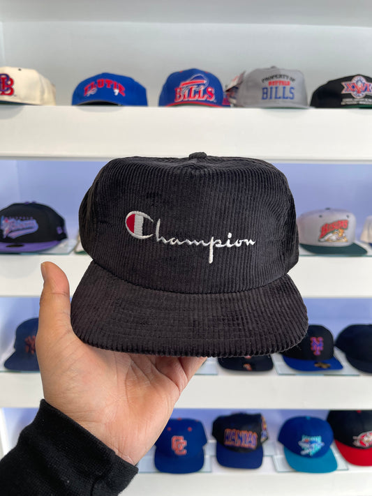 Vintage Champion New Era Corduroy Snap Back