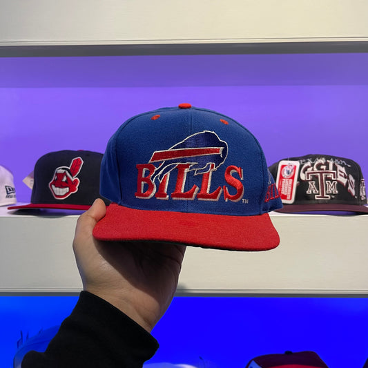 Cierre trasero de lana de los Buffalo Bills de la década de 1990