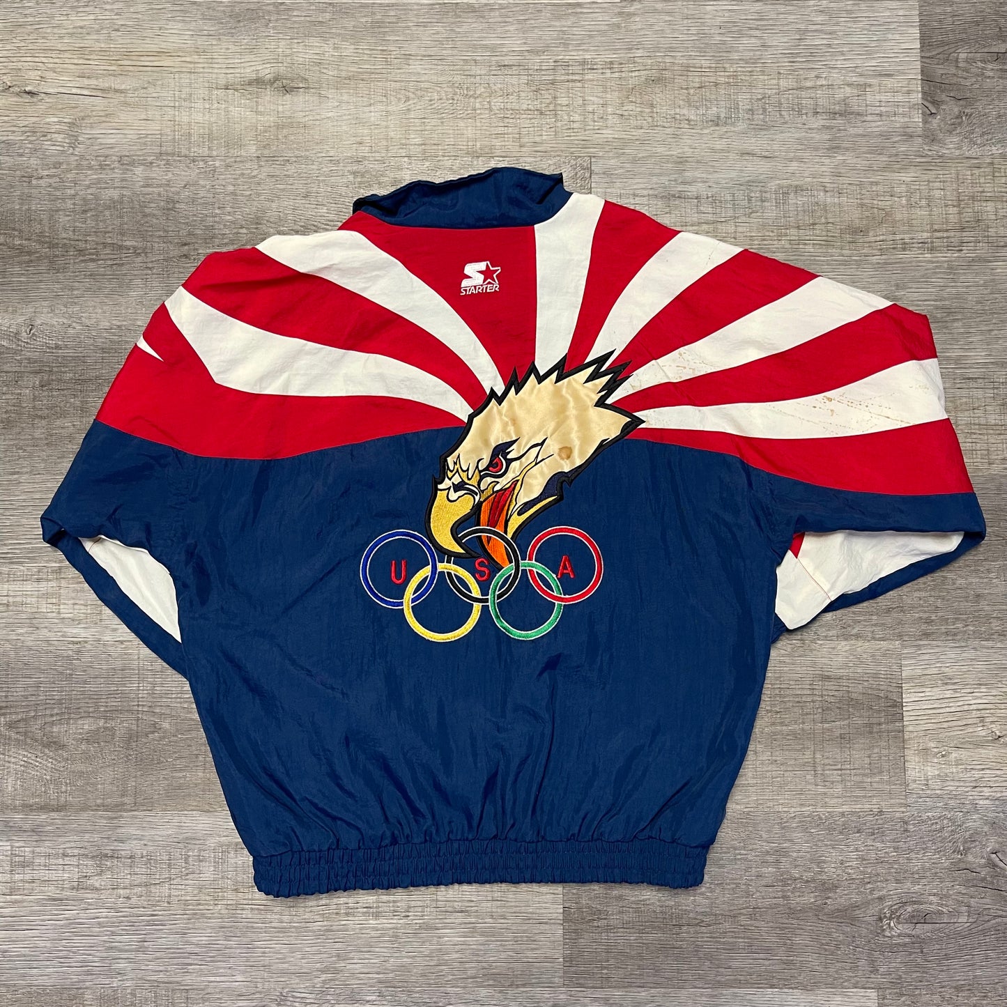 1996 Team USA Olympic Starter Jacket Size Large