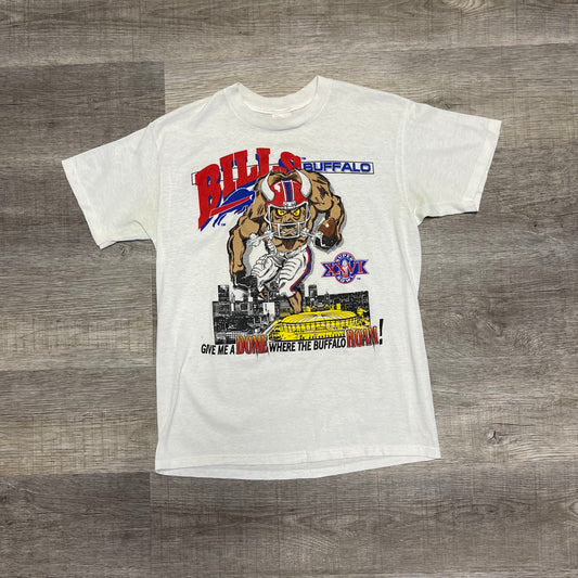 1990s Buffalo Bills "Give me a DOME where the buffalo ROAM" Shirt Size Large